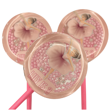PERSONALISED LOLLIPOPS- 3.5cm round